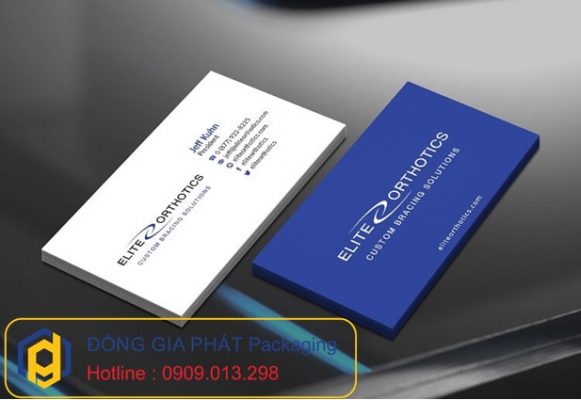 cách chọn màu sắc danh thiếp 