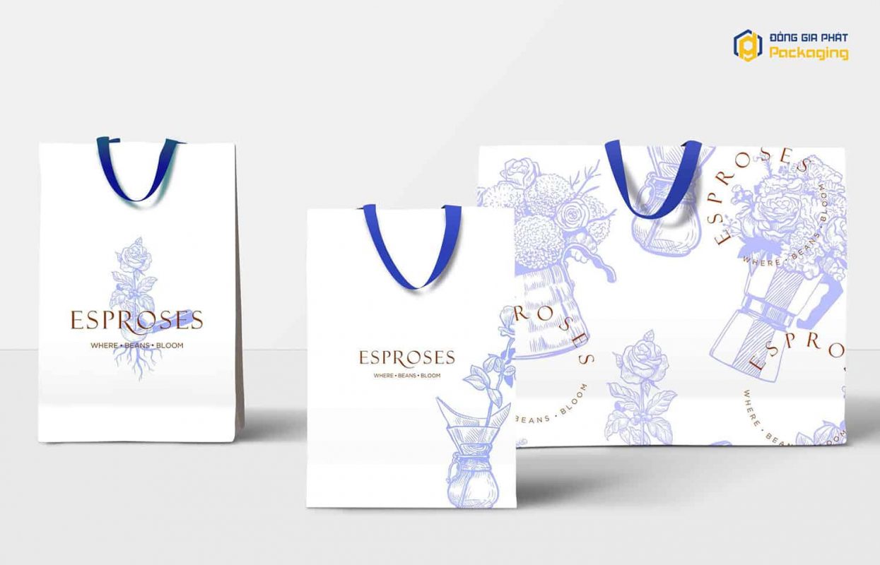 In túi giấy giá rẻ, in túi giấy giá rẻ lấy liền